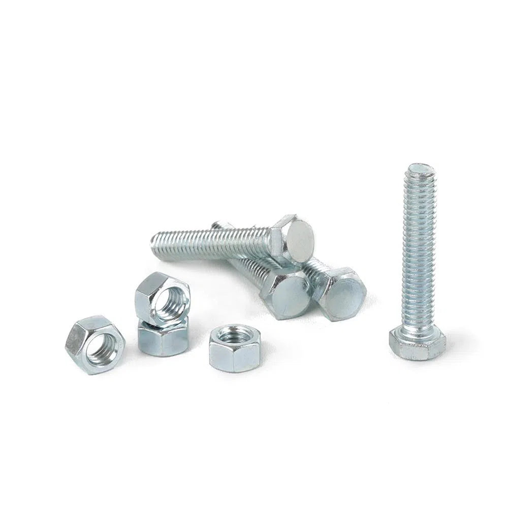 Perno hexagonal galvanizado 3/8x2'' con tuerca