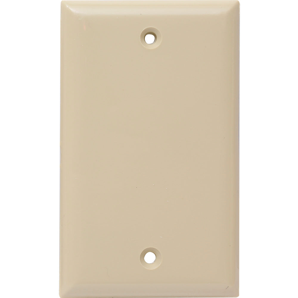 2129V - Placa Ciega Plástica Marfil