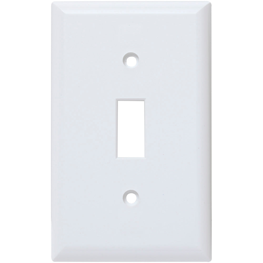 2134W - Placa Plástica Interruptor de Palanca
