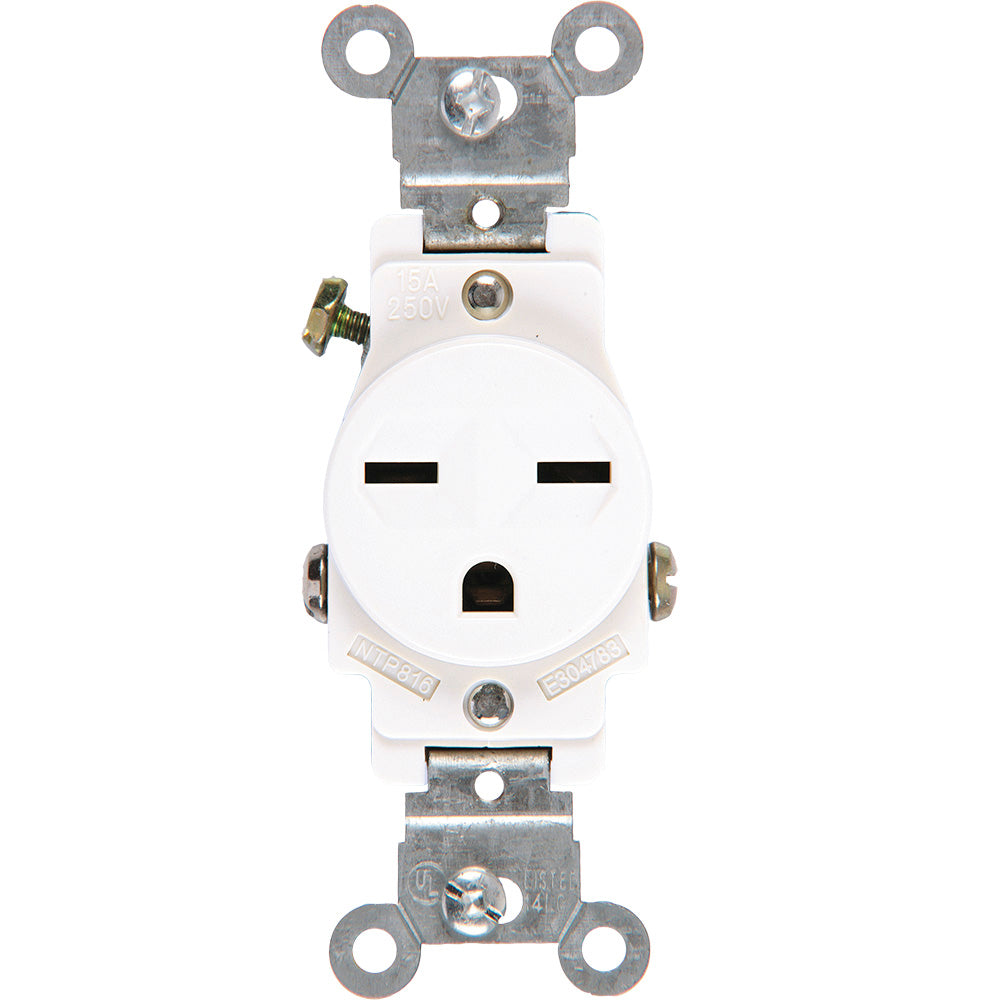 816W – Toma Sencillo Empotrar