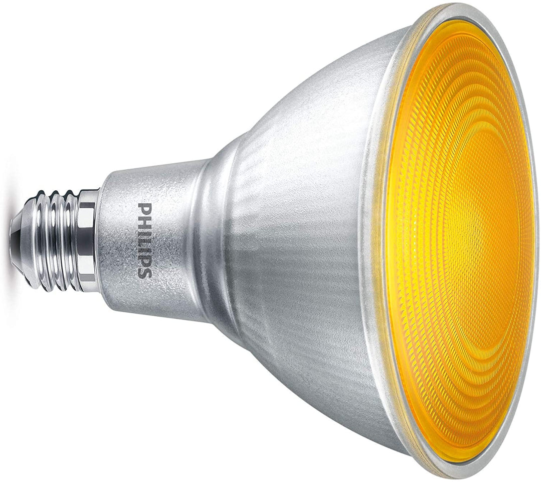 Reflector LED 13.5W/120V/PAR 38 Amarillo