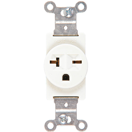 1876W – Toma Sencillo Empotrar 20A