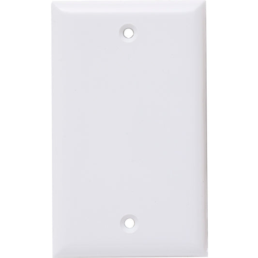 2129W - Placa Ciega Plástica Blanca