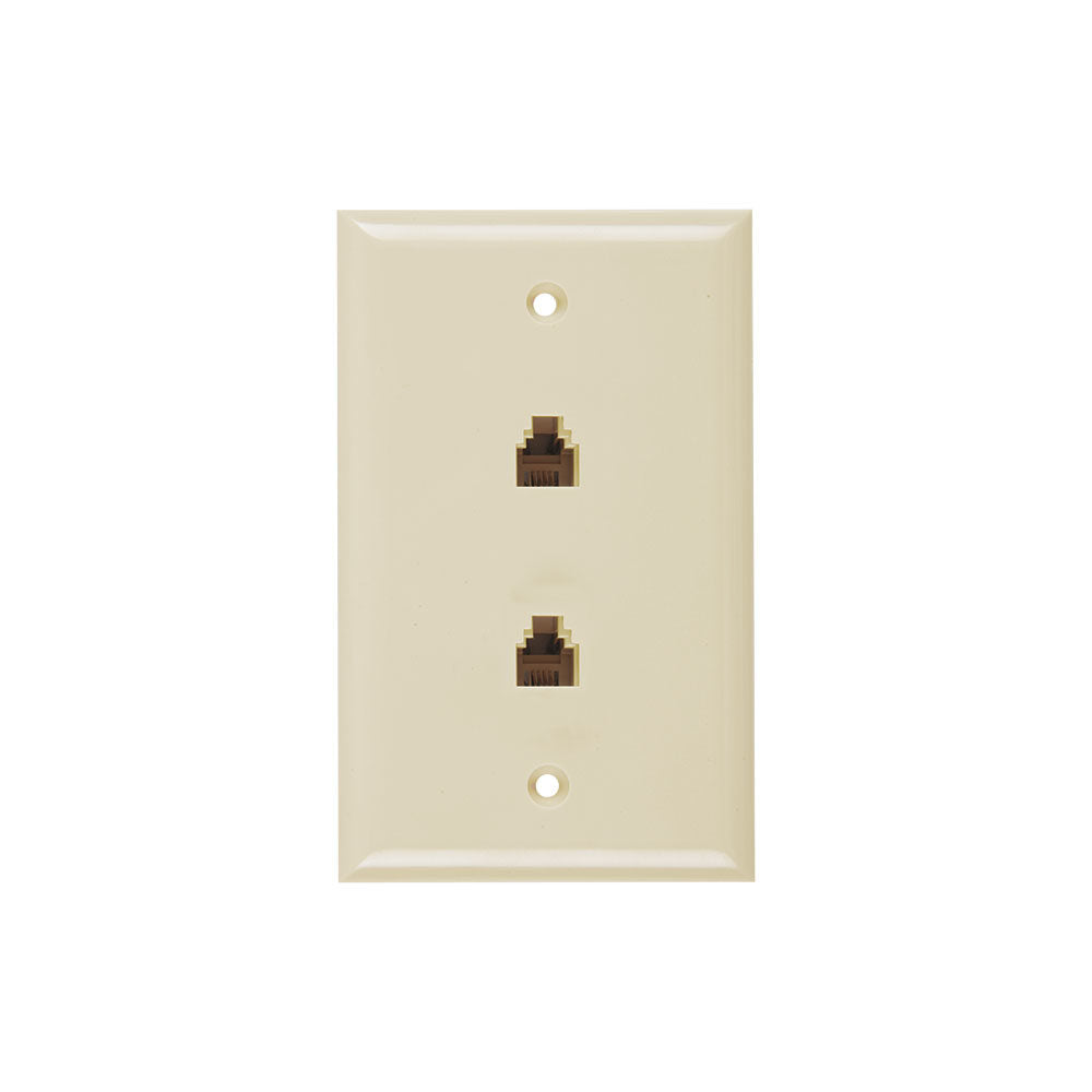 3533 - Toma Doble Teléfono Empotrar, RJ11
