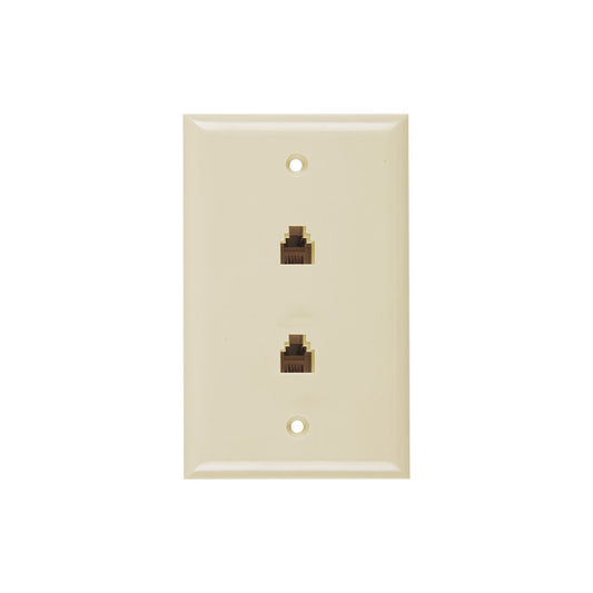 3533 - Toma Doble Teléfono Empotrar, RJ11