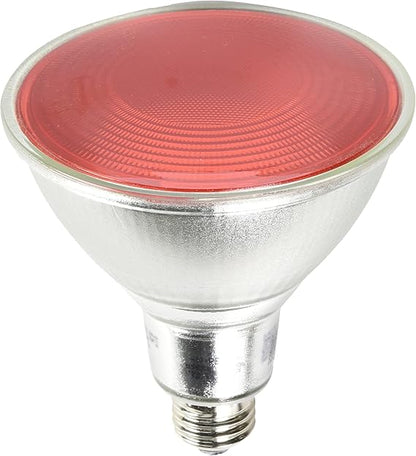Reflector LED 13.5W/120V/PAR 38 Rojo