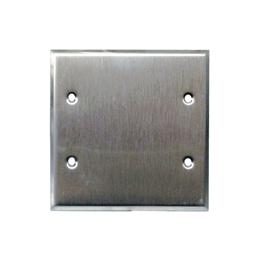97152 - Placa Caja Ciega Cuadrada, Metálica