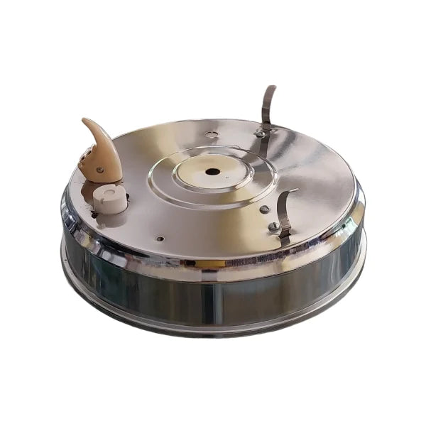 CHASIS CIRCULAR DE METAL PARA TUBO DE 22W