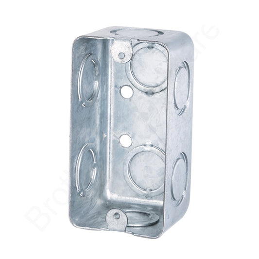 CAJA RECTANGULAR METAL LIVIANA ECO JX