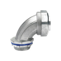 Conector curvo para coraza de metal de 1''