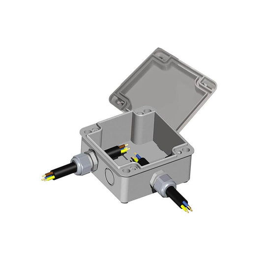 220-A - Caja Plexo, 80x80x50 mm 7 entradas
