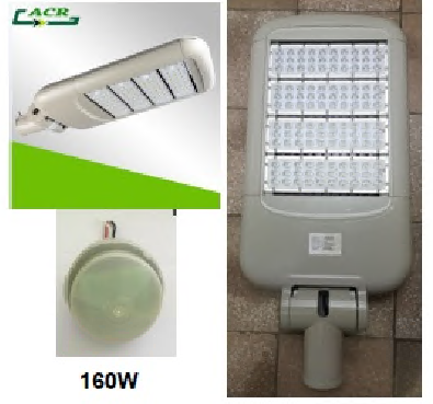 LAMPARA COBRA LED 160W/ FOTOCELDA ACECORE