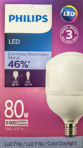 FOCO LED 80W/900LM/E40 PHILIPS
