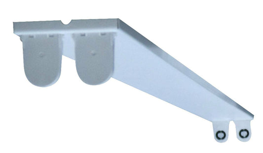 Base para tubo LED 2x18 Tipo Riel PROW