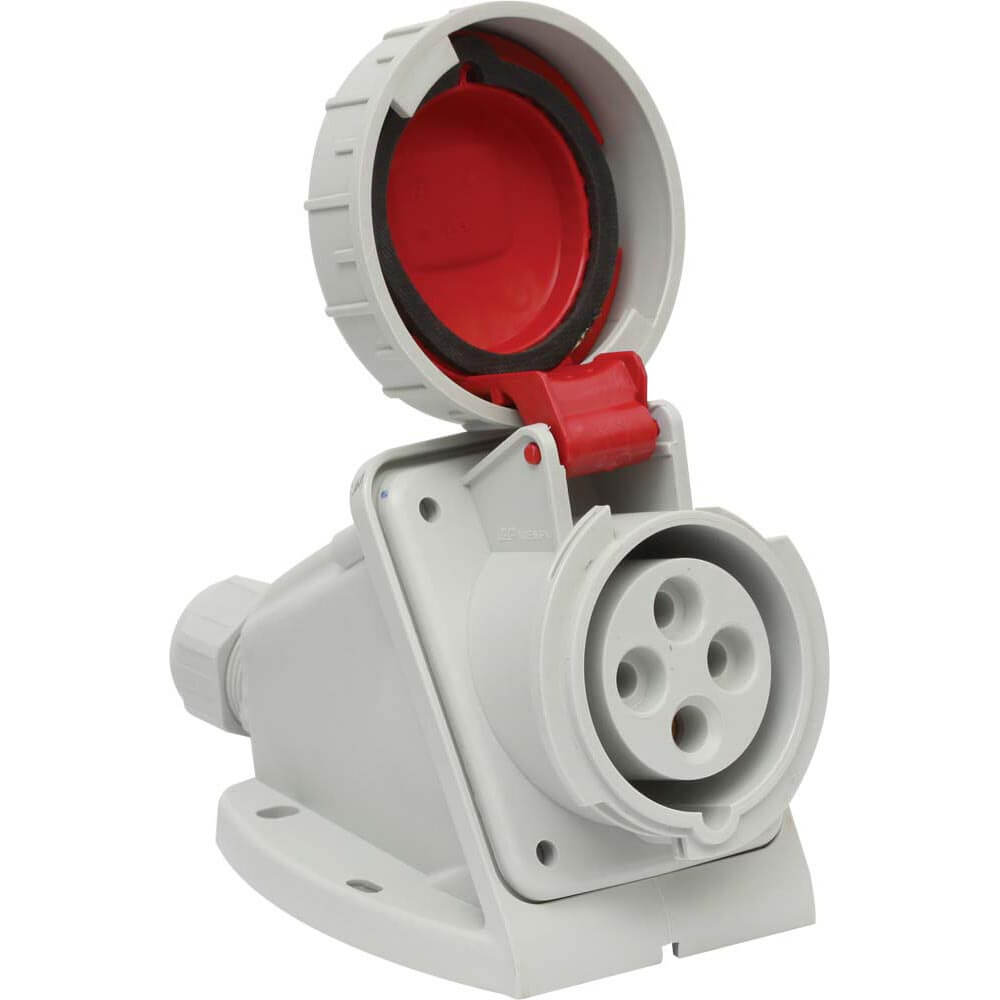 9416/2N - Toma Sobreponer, 16A, 3P+T, 400V, IP44