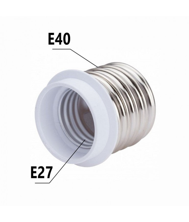 Socket Adaptador Baquelita E40-E27