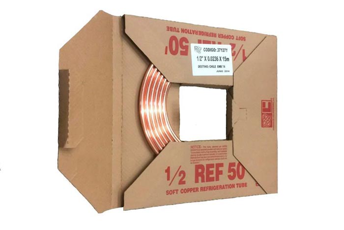 Tubo Flexible de Cobre 1/2'' IUSA