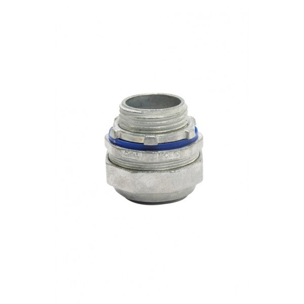 Conector recto para coraza de metal de 3/4''
